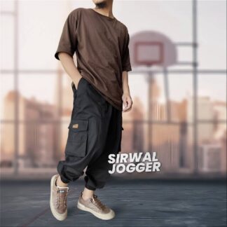 SIRWAL CARGO PANT JIBAL BLACK